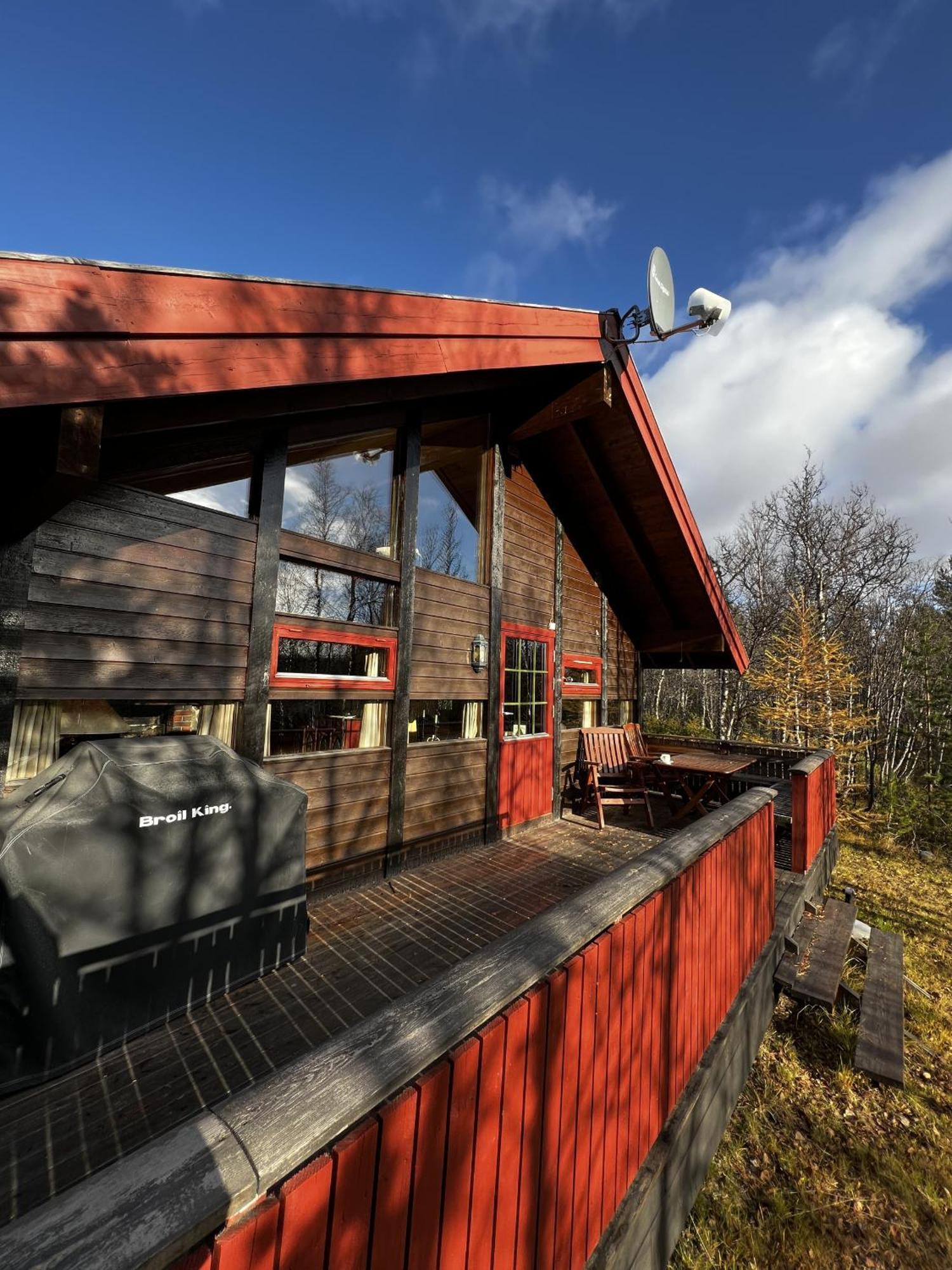 Koselig Hytte Med Usjenert Og Solrik Beliggenhet Geilo Exteriör bild