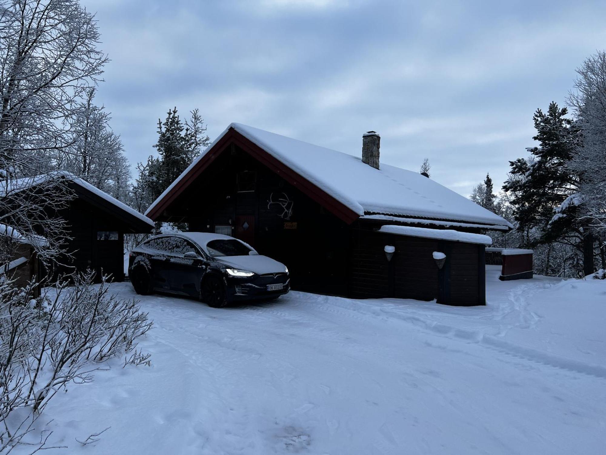 Koselig Hytte Med Usjenert Og Solrik Beliggenhet Geilo Exteriör bild