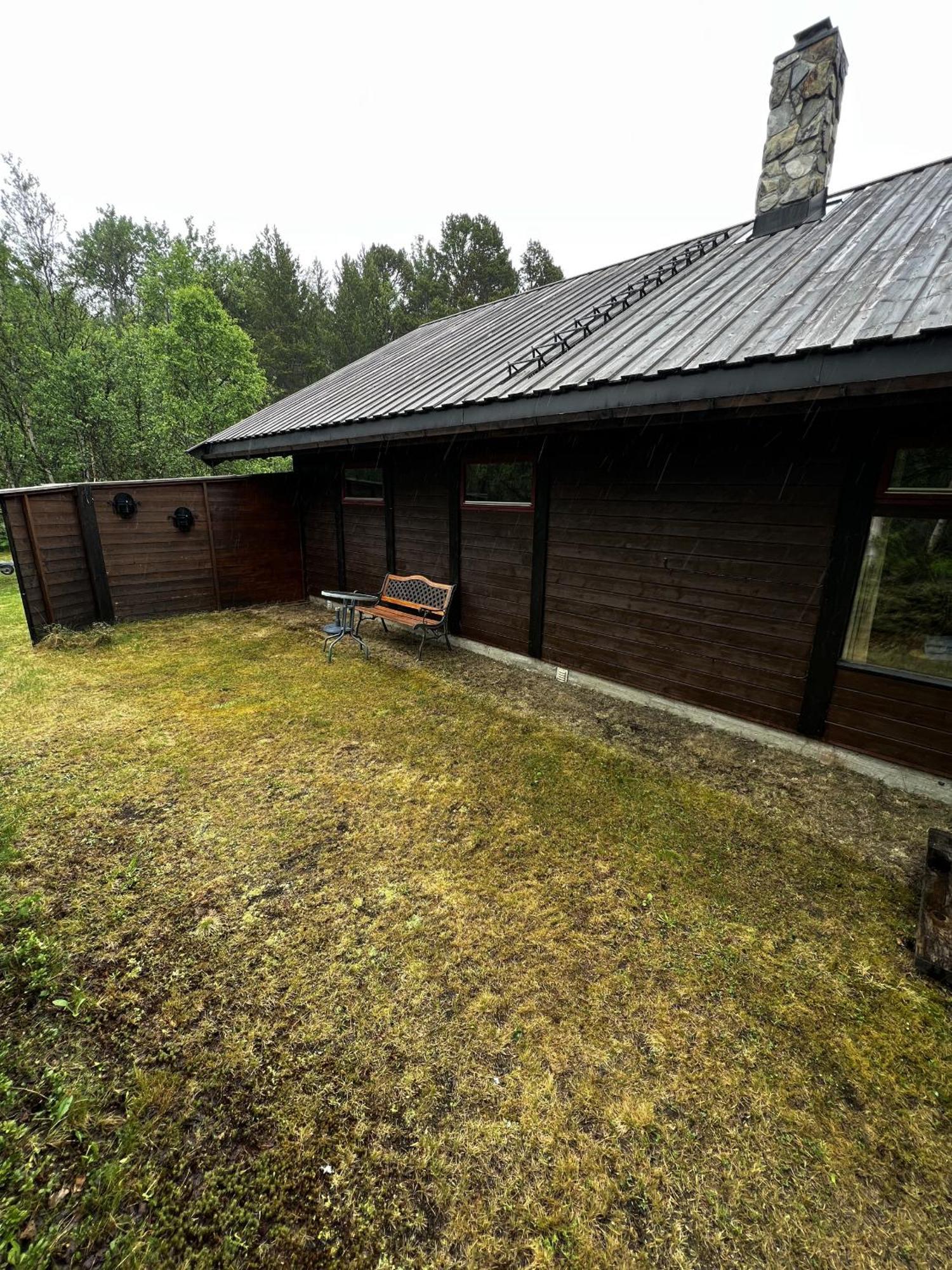 Koselig Hytte Med Usjenert Og Solrik Beliggenhet Geilo Exteriör bild
