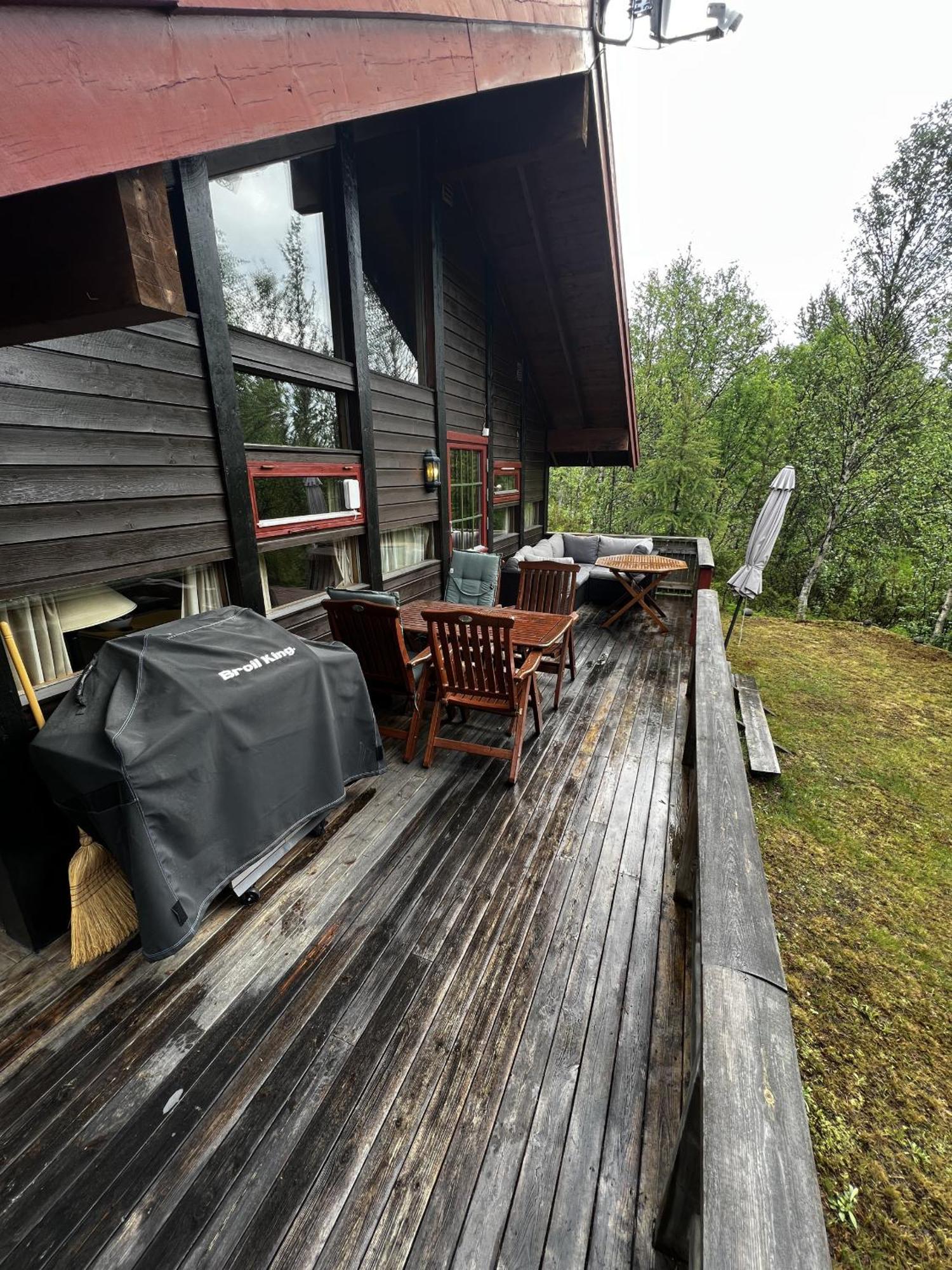 Koselig Hytte Med Usjenert Og Solrik Beliggenhet Geilo Exteriör bild
