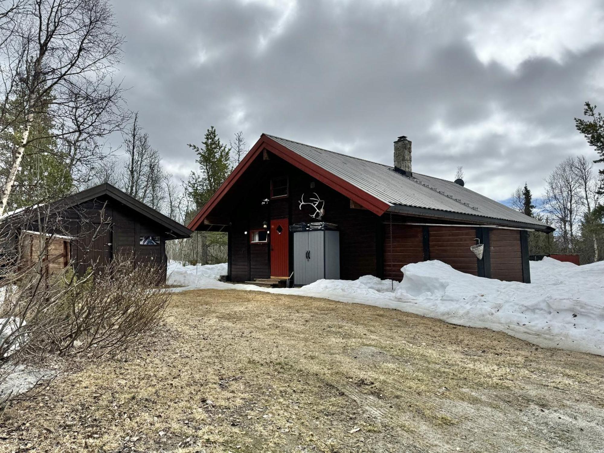 Koselig Hytte Med Usjenert Og Solrik Beliggenhet Geilo Exteriör bild