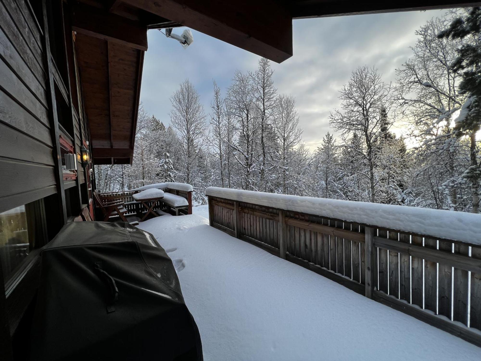 Koselig Hytte Med Usjenert Og Solrik Beliggenhet Geilo Exteriör bild
