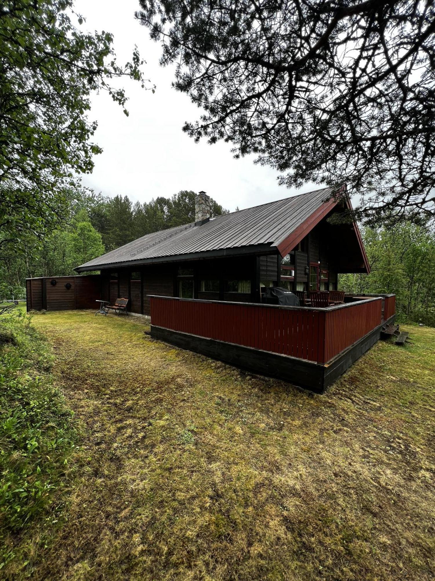 Koselig Hytte Med Usjenert Og Solrik Beliggenhet Geilo Exteriör bild